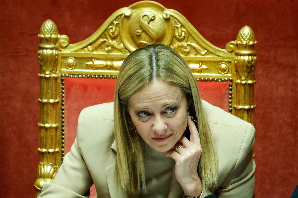 il premier giorgia meloni