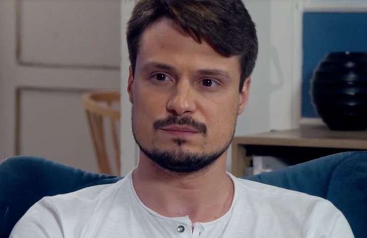 Gianluca in una scena di Upas