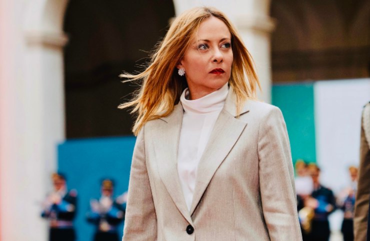 il premier giorgia meloni